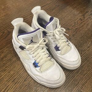 Jordan 4 Retro Metallic Purple (GS)